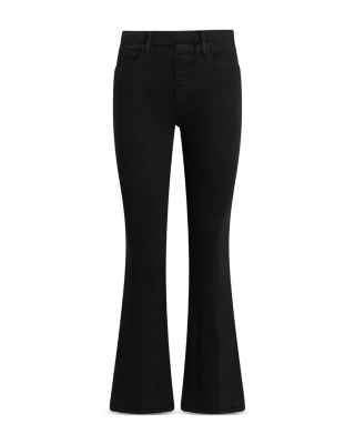 The All Day High Rise Ankle Boot Jeans in Black