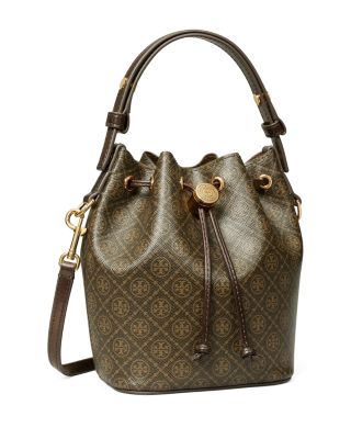T Monogram Mini Bucket Bag