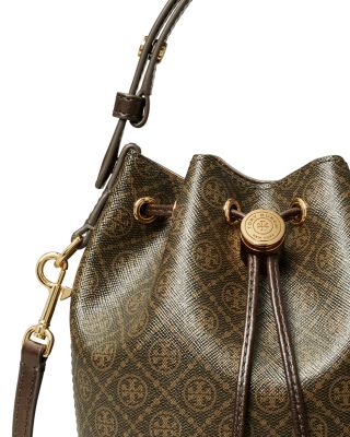 T Monogram Mini Bucket Bag