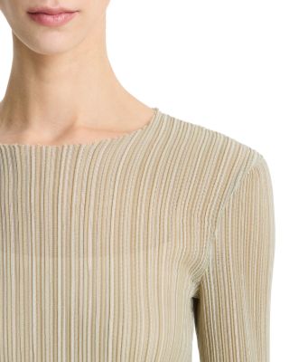 Long Sleeve Round Neck Dress