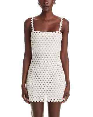 Camara Heart Lace Mini Dress