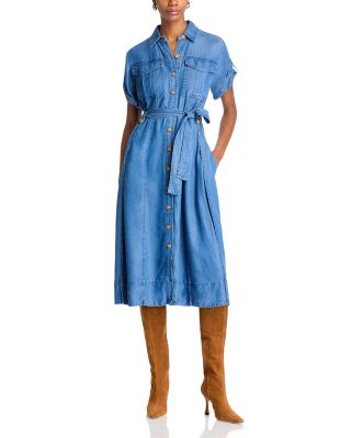 Derek Lam 10 Crosby - Gaelle Belted Utility Dress