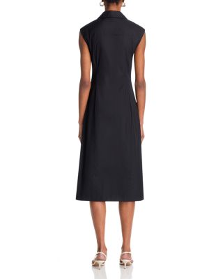 Nera Ruched Button Down Dress