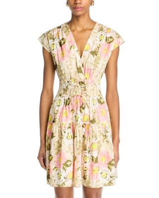Tora Floral Mini Dress - Exclusive