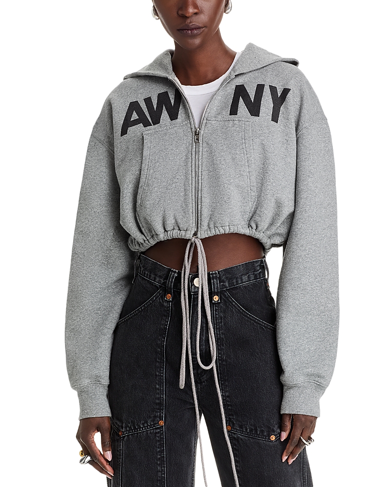 Alexanderwang.t alexanderwang. t Logo Zip Hoodie