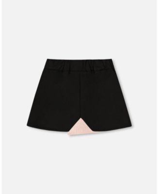 Girls' Skort with Contrast Front - Little Kid
