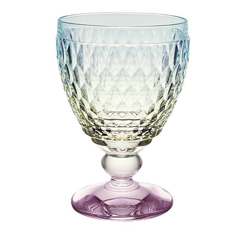 Villeroy & Boch Boston Pearl Crystal Red Wine Glasses, Set Of 4 In Multi