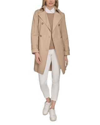 Hooded Trench Coat