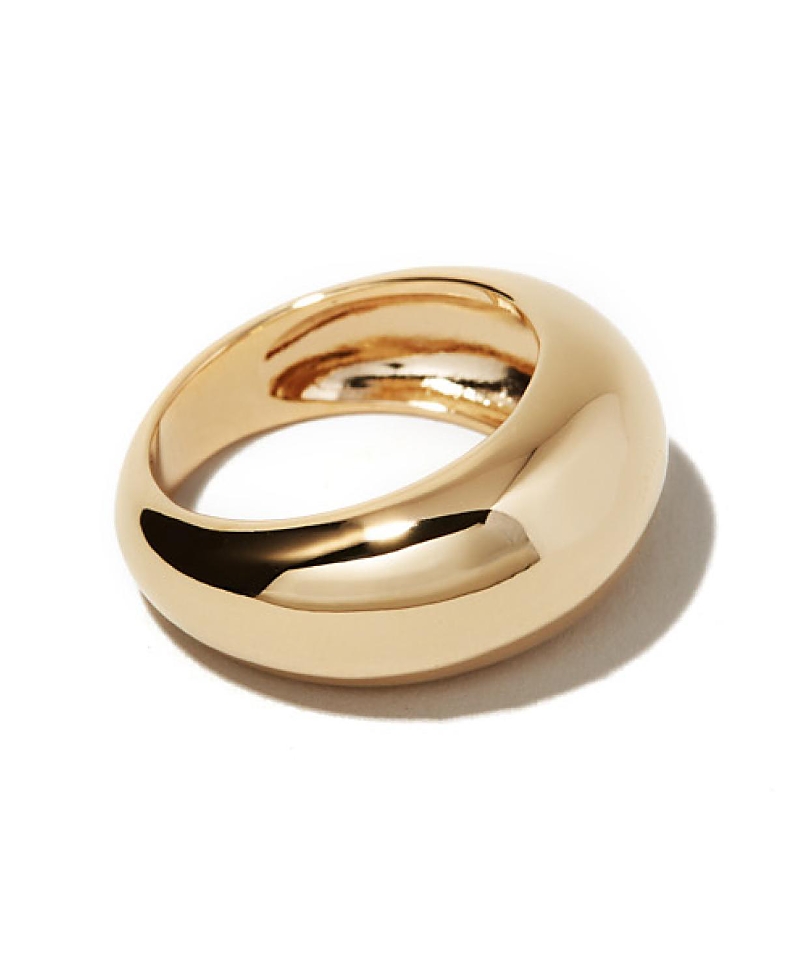 Ana Luisa Noa Domed Band Ring In Gold
