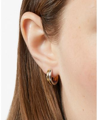 Asher Huggie Hoop Earrings