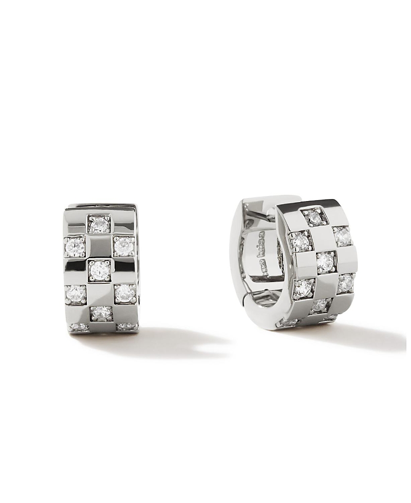 Ana Luisa Silver Hoop Earrings In Silver