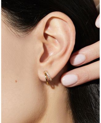 Toda Double Hoop Earrings