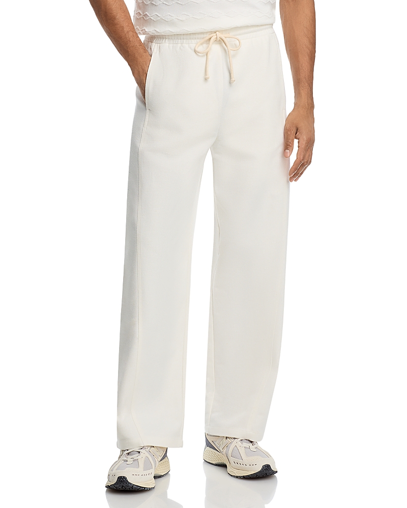 Krost Wide Leg Drawstring Pants In Egret