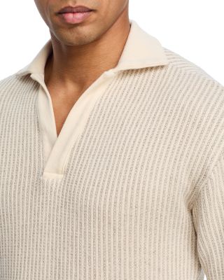 Open Collar Polo Shirt