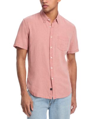 Rails - Paros Relaxed Fit Short Sleeve Linen Shirt