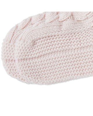 Unisex Cable Knit Bootie Socks - Baby