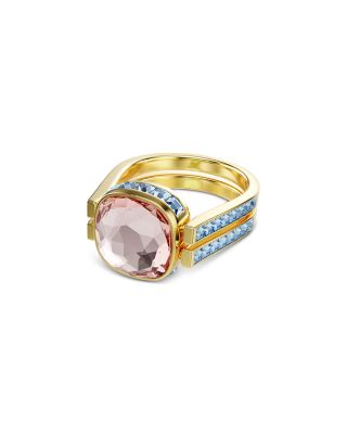 Chroma Multicolor Crystal Reversible Statement Ring
