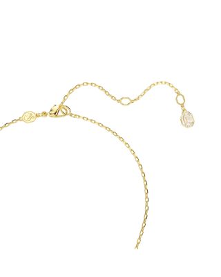 Chroma Octagon Crystal Pendant Necklace, 14.875-17.75"