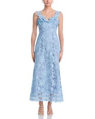 Orchid Lace Maxi Dress