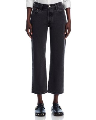 501 90s High Rise Straight Ankle Jeans in Smooth Operator