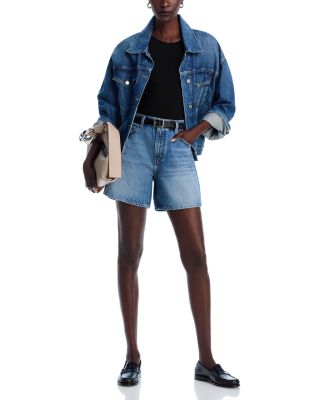 High Rise Baggy Shorts