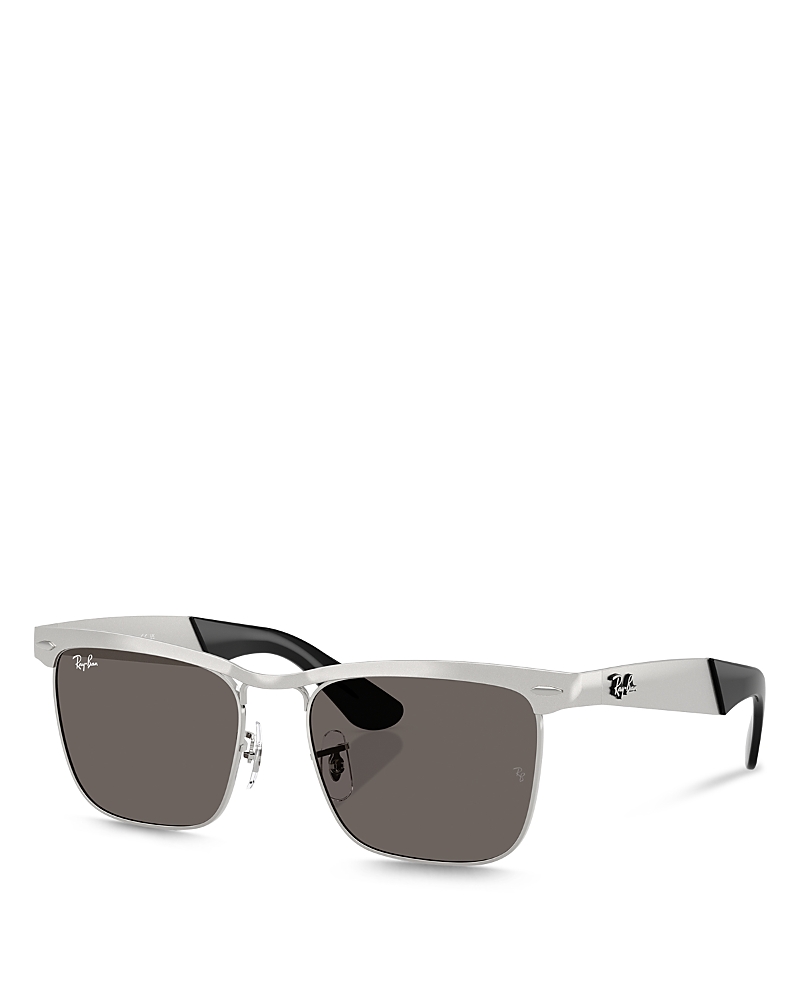 Ray Ban Ray-ban Square Sunglasses, 53mm In Dark Gray