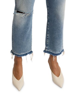 Calie Straight Ankle Jeans in Shore Break