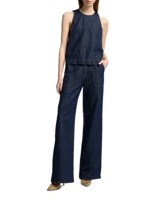 Lotta High Rise Jeans in Blueberry