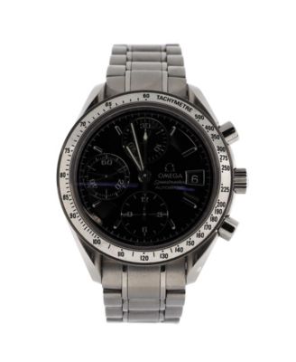 Pre-Owned Omega - Japan Speedmaster Date Chronograph Automatic Watch in Stainless Steel 39mm