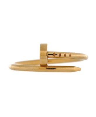 Pre-Owned Cartier - Small Juste un Clou Ring 18K Gold