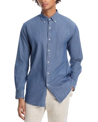 Tamworth Chambray Cotton Stretch Sport Shirt