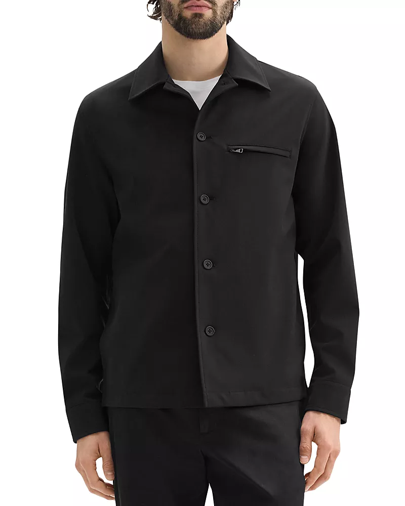 Theory Overshirt in Precision Ponte