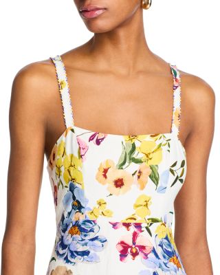 Greek Garden Sleeveless Maxi Dress