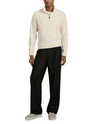 Creek Brushed Cord Half Zip Sweater