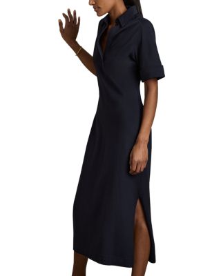 Astrid Collared Jersey Bodycon Dress