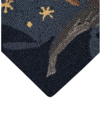 Liora Manne Frontporch Owl Family Area Rug, 2'6" x 4'