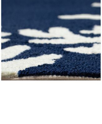 Liora Manne Capri Coral Border Area Rug, 1'8" x 2'6"