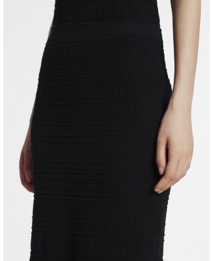 Cotton Midi Skirt