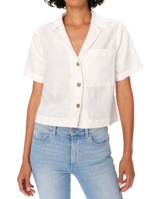 DL1961 - Hampton Linen Cropped Shirt
