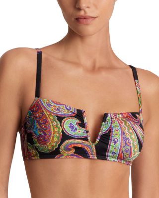 Ralph Lauren - Shirred Over The Shoulder Bikini Top