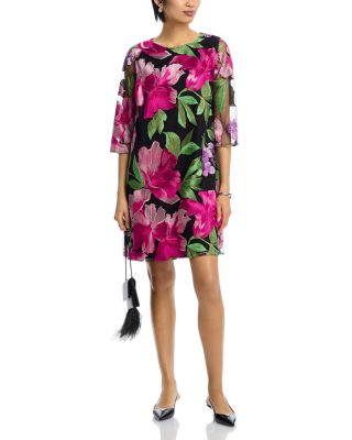 Floral Print Shift Dress