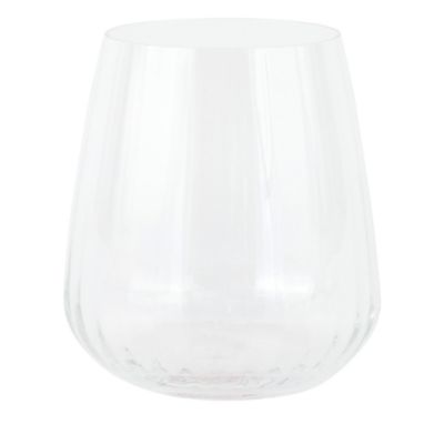 Francesca Amber Double Old Fashioned Glass