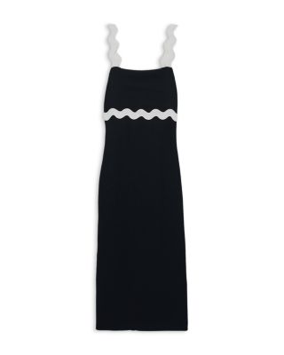 【海外限定】REISSドレス☆Joy Embroidered Midi Dress, Navy REISS Wave Craft Midi Dress | Bloomingdale's