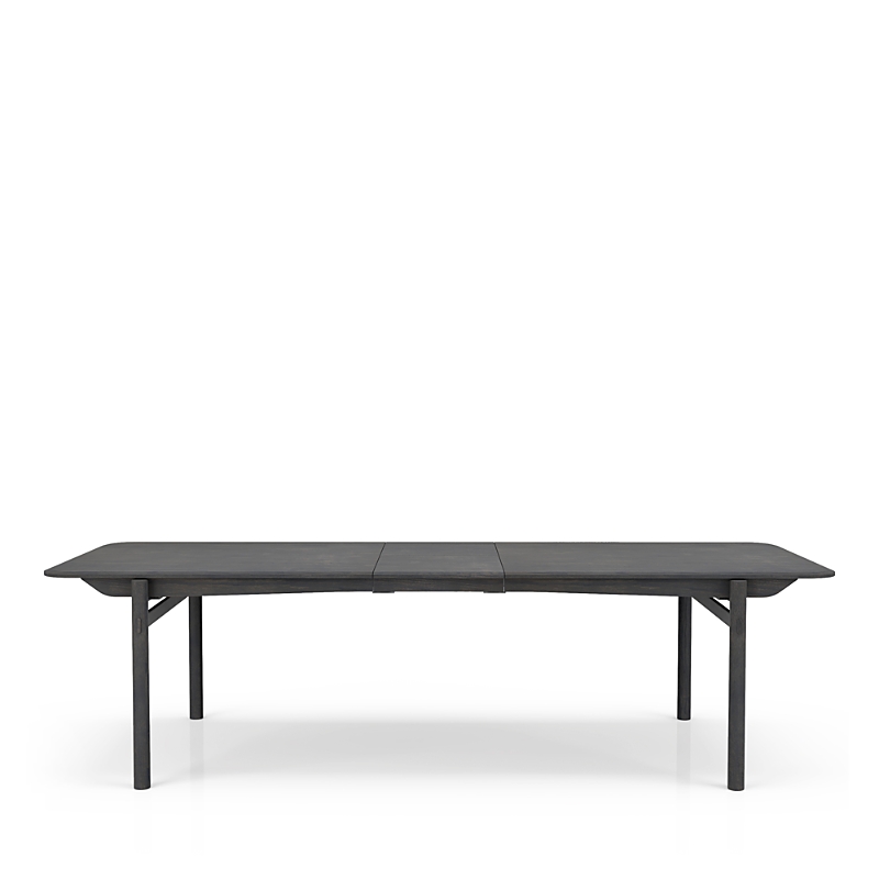 Huppe Joni 92 Extension Dining Table In Gray Ash