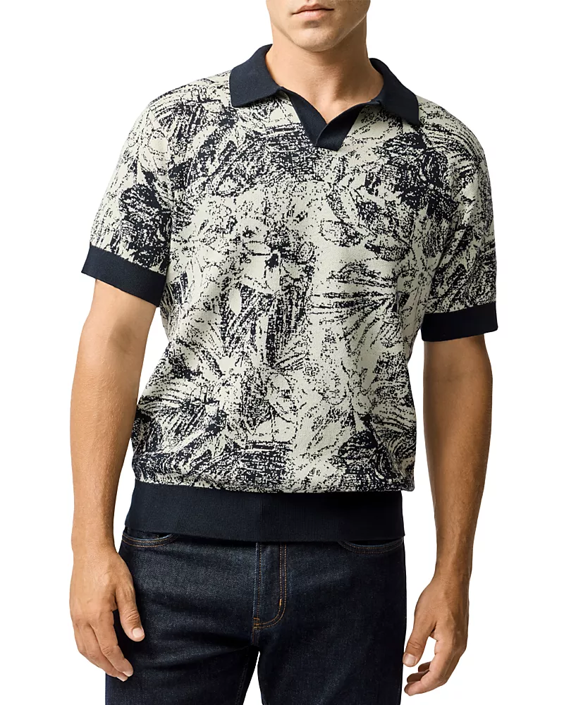 Rodd & Gunn Bowlers Creek Knit Patterned Polo