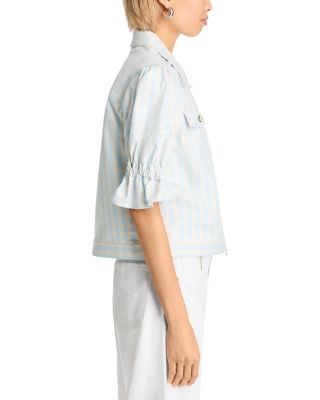 Gingham Denim Holly Jacket