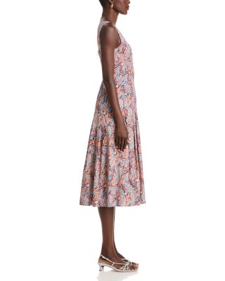 Jolie Midi Poplin Dress - Exclusive