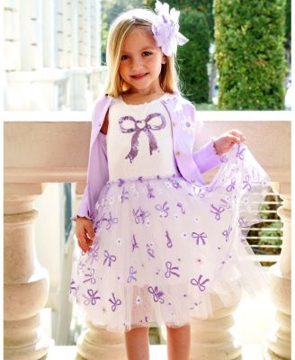 Girls' Flower Cardigan - Baby, Little Kid, Big Kid