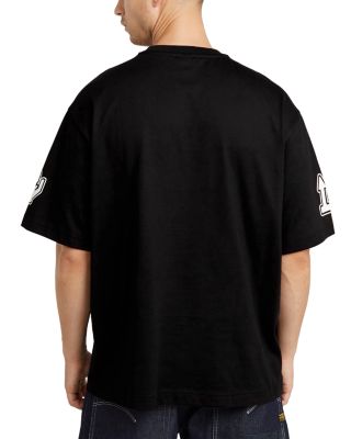 Boxy Fit Barcode Graphic Tee 