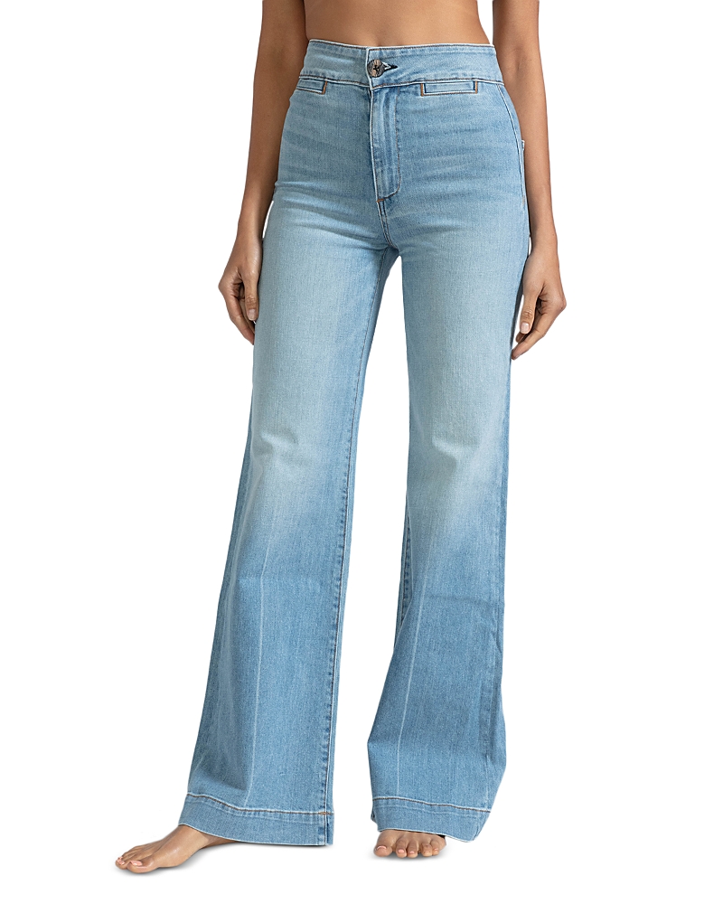 ASKK NY BRIGHTON HIGH RISE JEANS IN KEEL OVER